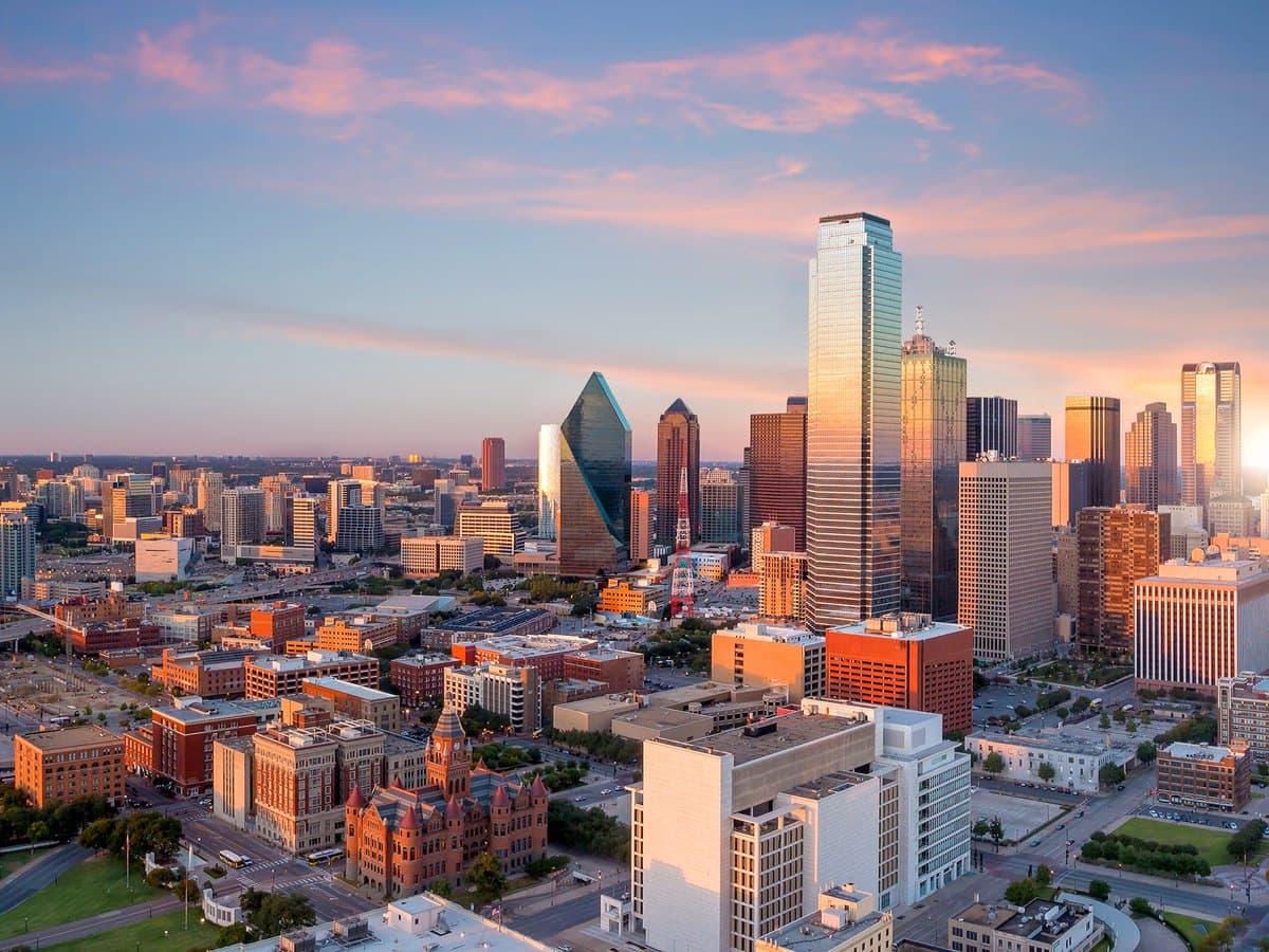 Dallas-Fort Worth skyline