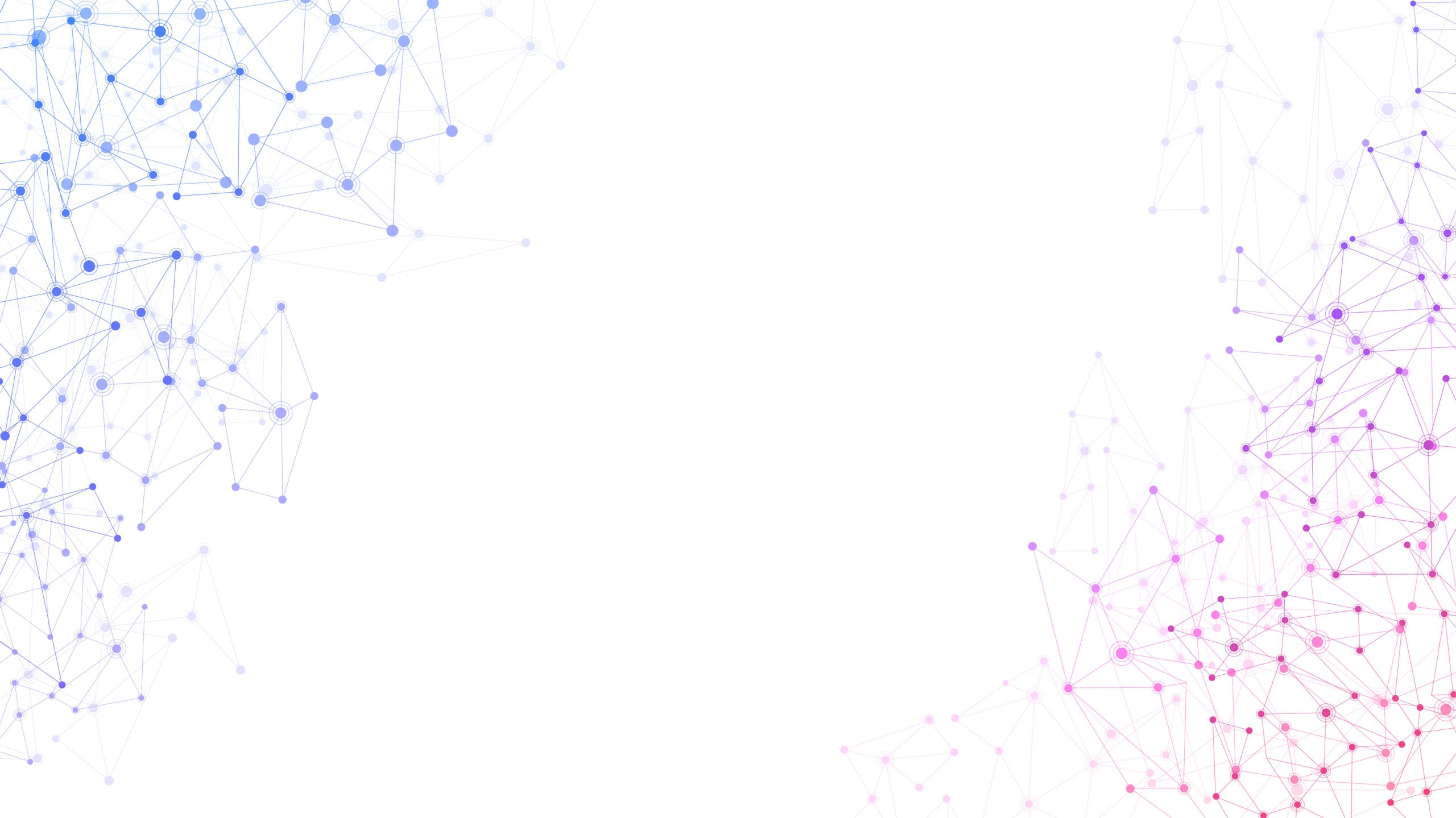 White global communication background with colorful network.