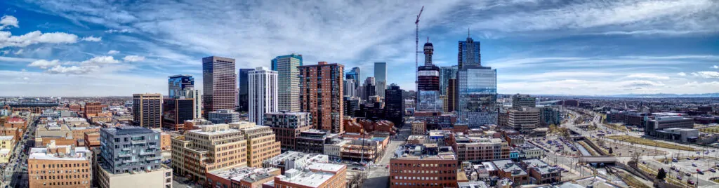 denver business district with businesses who have managed it services