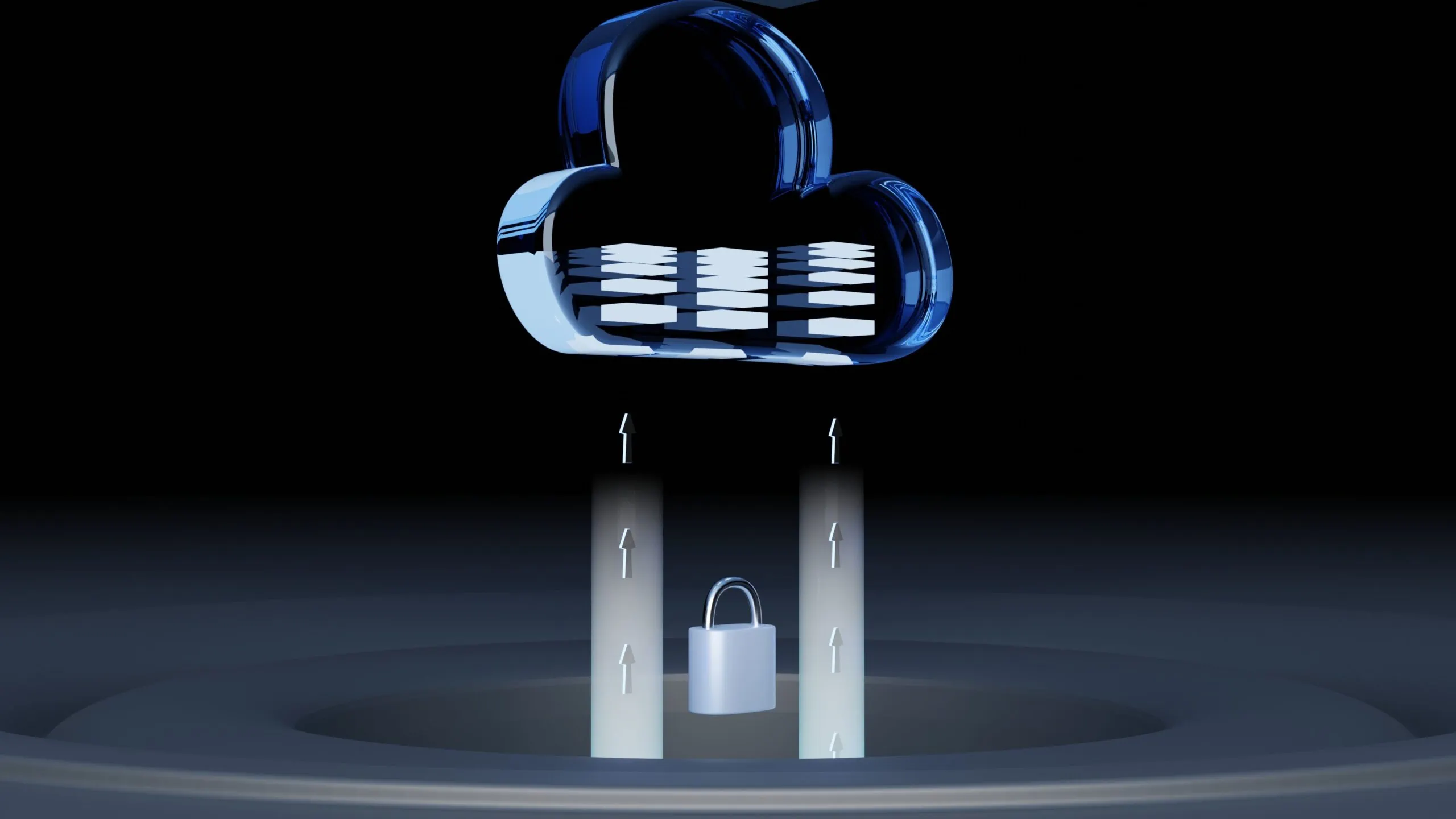 Cloud security abstract header