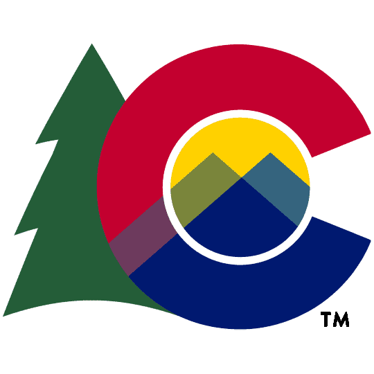 Colorado mountain logo for business that provides services from vCISOs vs CISOs.