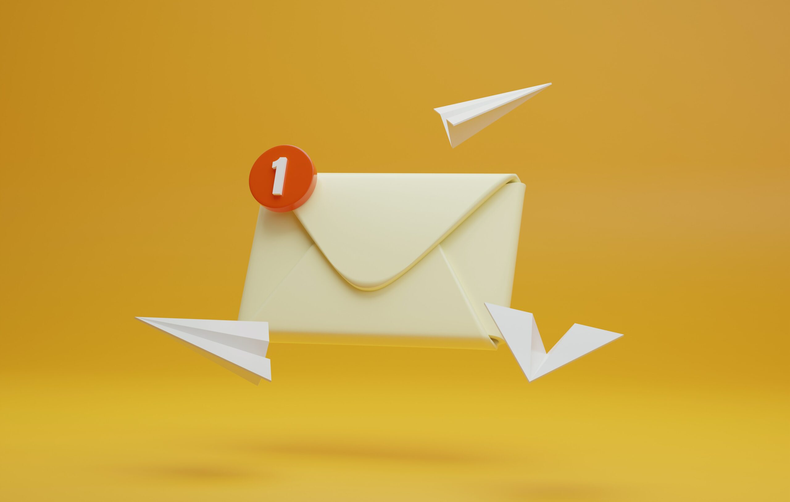 An envelope with a number on it representing email that is secured with Proofpoint Essentials.